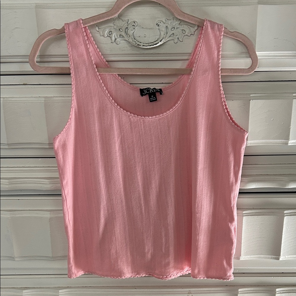 J. Crew Light Pink Tank Top